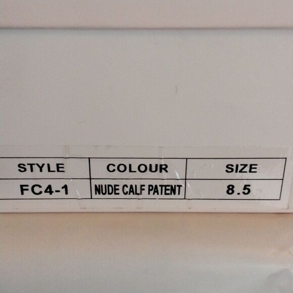 Footcandy Nude Patent Platform Pump - Picture 7 of 10